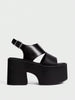 Sugerpunk Women's Ankle Strap Platform Chunky Heel Sandals, Summer Open Toe Buckle Comfortable Lightweight Simplistic Thick Bottom Sandals Spring Shoes Spring Break Easter Valentine's Day