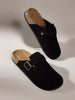 Solecia Women's Fashion Platform Slippers Round Toe Square Buckle With Women's Shoes